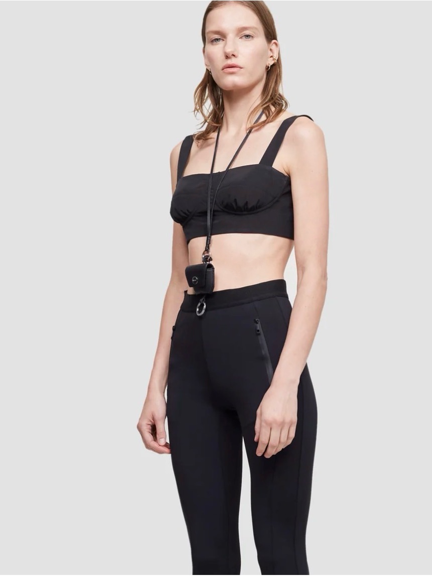 3.1 Phillip Lim Structured Black The Day Bra Top